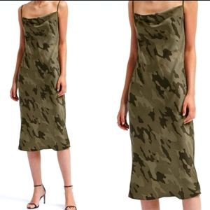 Camoflauge slip dress
